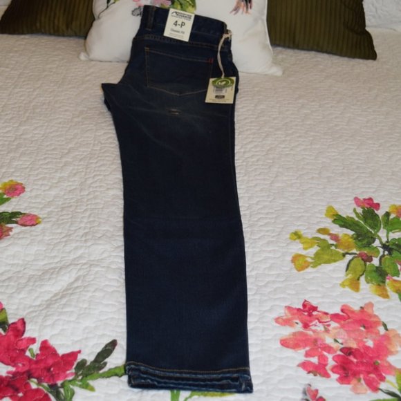 Mountain Khakis Dark Wash Organic Skinny Jeans 4P New with tags - Picture 2 of 10